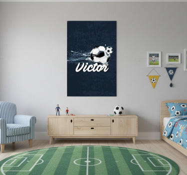 Poster chambre enfant design original avec prénom - TenStickers