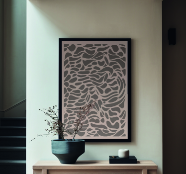 Poster nordique imprimé naturel - TenStickers
