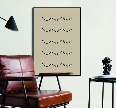 Poster nordique pierres sur le sol - TenStickers