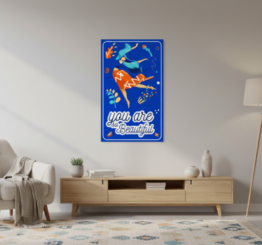 Poster phrases vous êtes si belle en dansant - TenStickers