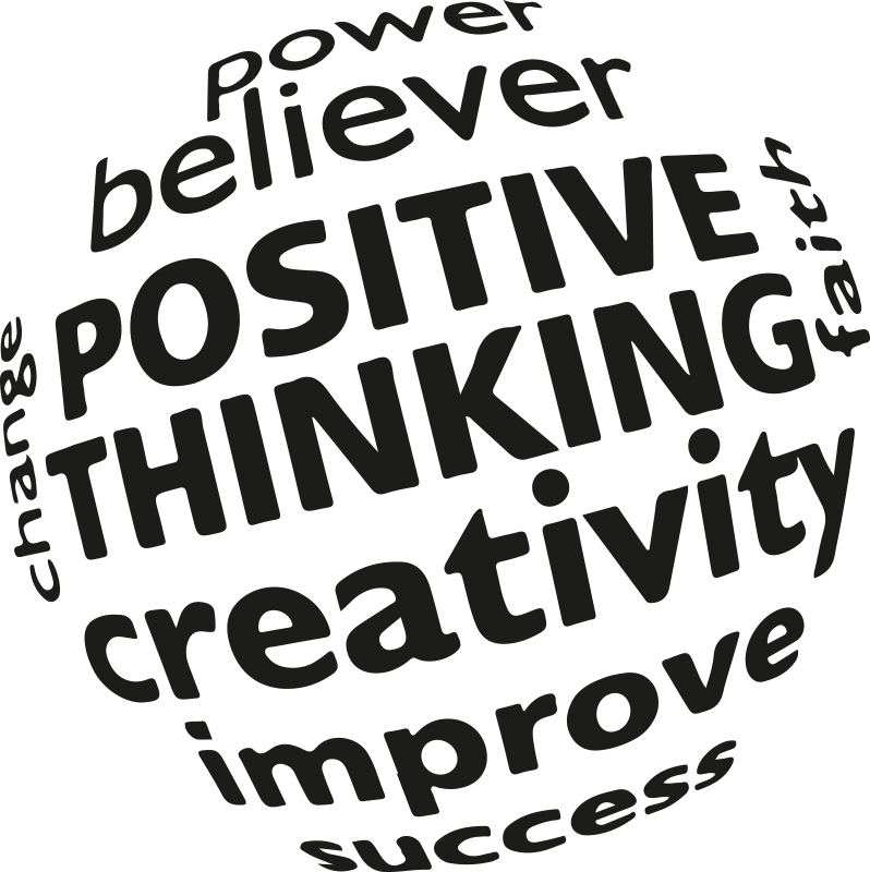 Poster bureau croyant en la puissance d'améliorer - TenStickers