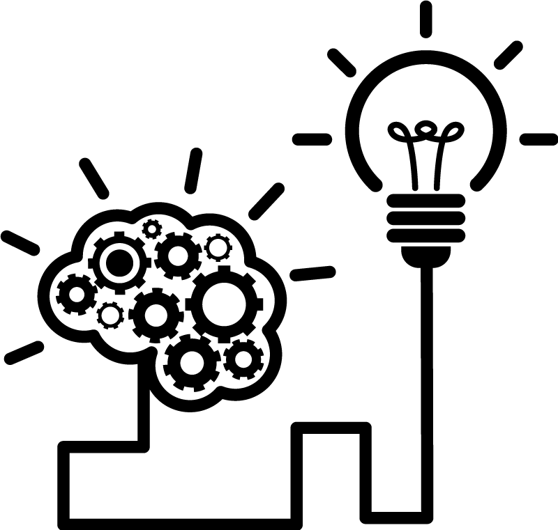 Poster bureau carte mentale - TenStickers