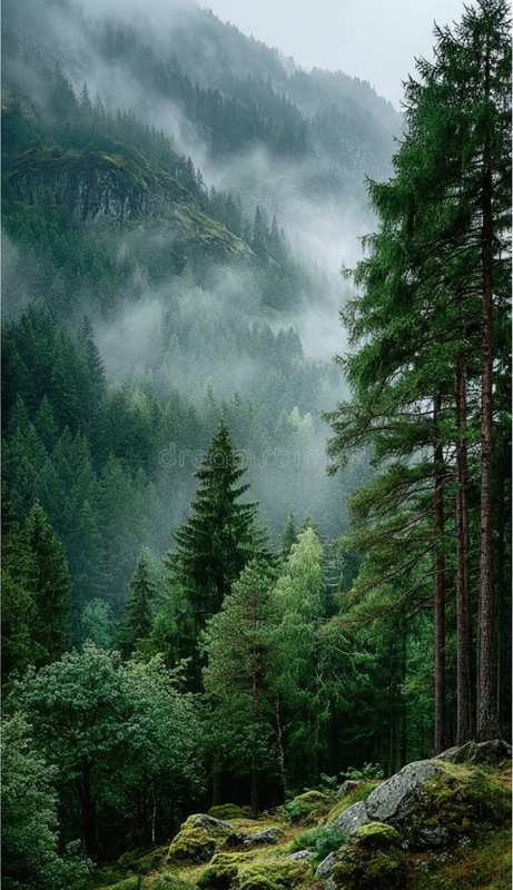 Poster arbre le choix mélancolique - TenStickers