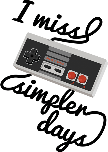 Poster vintage autocollants rétro des jours simples - TenStickers