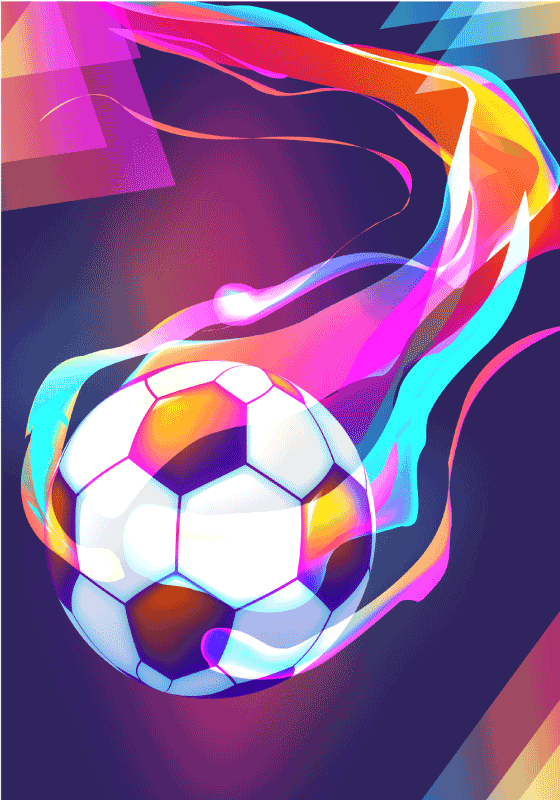 Poster football pour passionnés de football - TenStickers