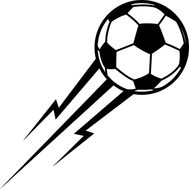 Poster football vinyle décoratif ballon éclatant - TenStickers