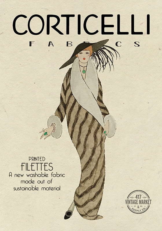 Poster Art Déco la mode des années 1920 - TenStickers