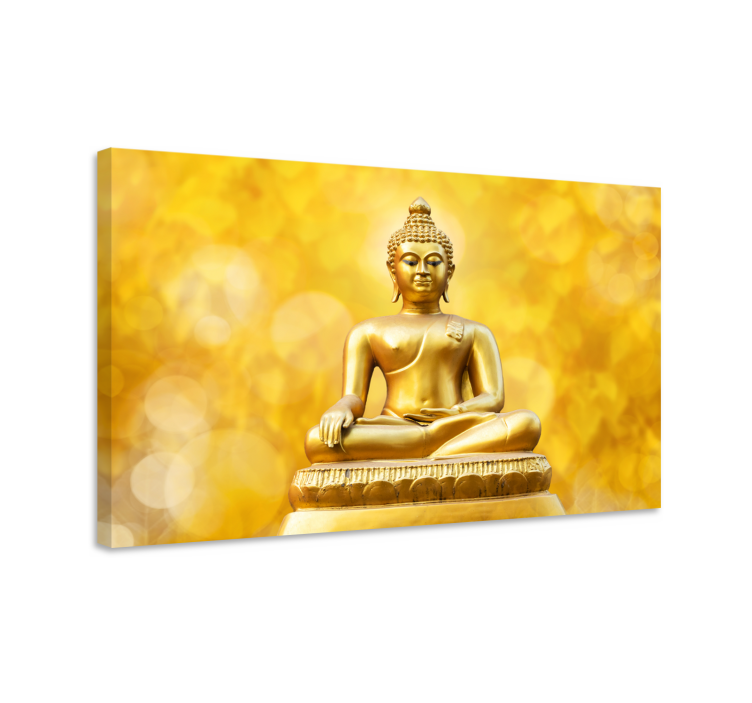 Tableau bouddha Triptico buda - TenStickers