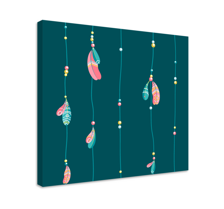 Tableau plumes design de plumes décoratives - TenStickers