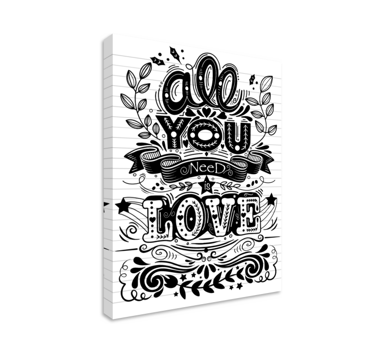 Tableau citation tout ce dont vous avez besoin - TenStickers