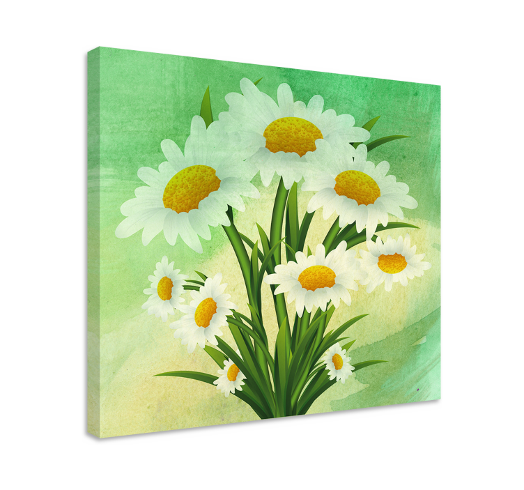 Tableau fleurs et plantes bouquet de marguerites - TenStickers