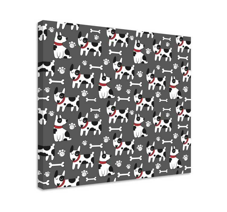 Tableau chiens motifs de chiens amusants - TenStickers