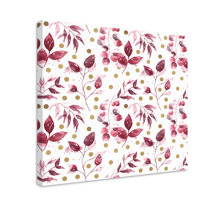 Tableau fleurs et plantes motif botanique subtil - TenStickers