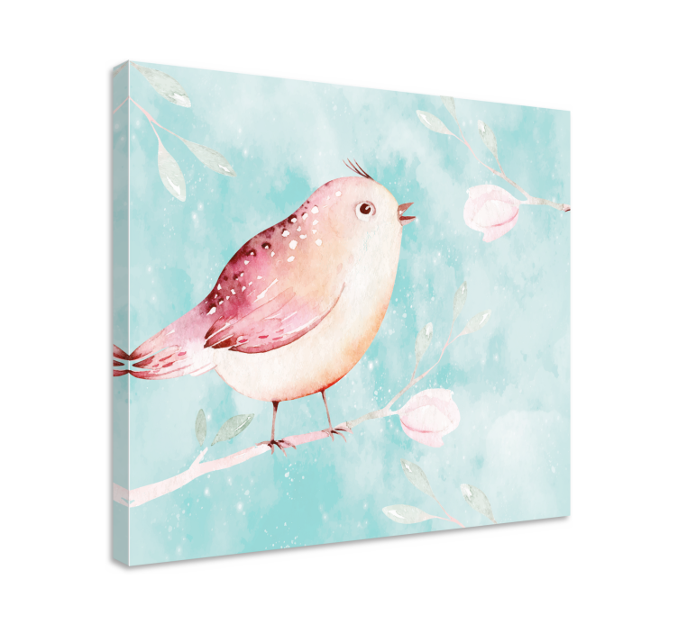Tableau oiseaux oiseau chantant - TenStickers