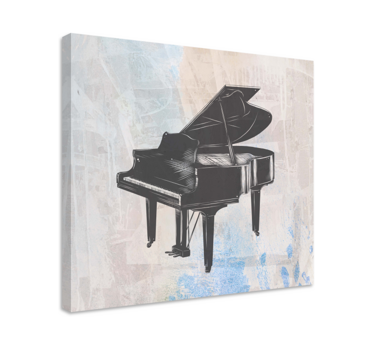 Tableau musique style grand piano - TenStickers