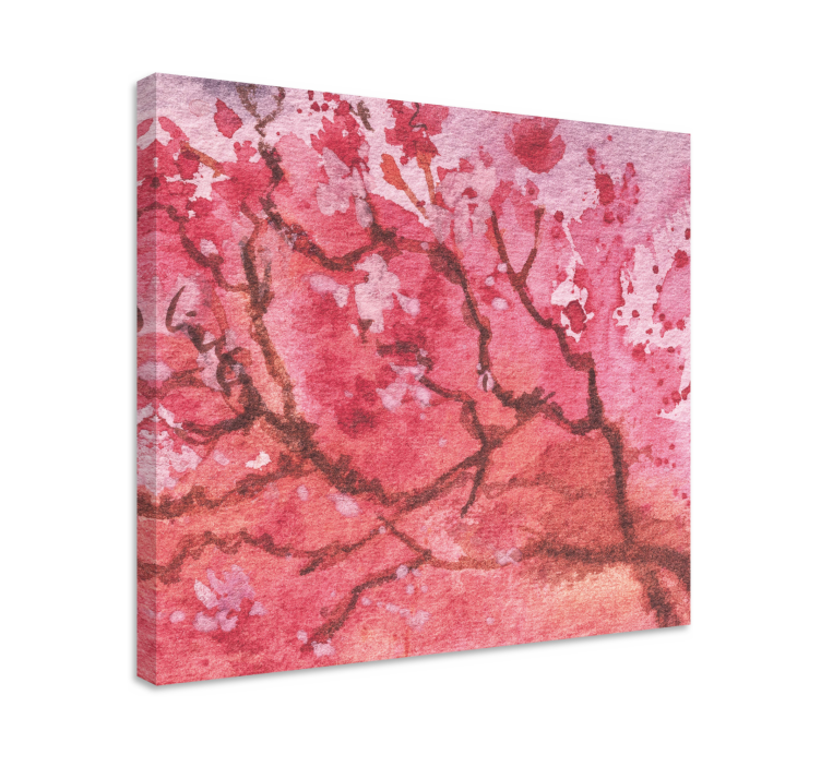Tableau fleurs et plantes branches de cerisier - TenStickers