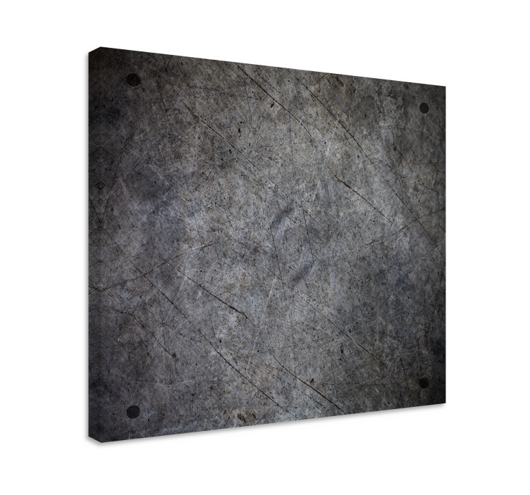 Tableau abstrait surface grise texturée - TenStickers
