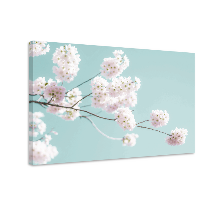 Tableau fleurs et plantes tige de fleur sakura - TenStickers