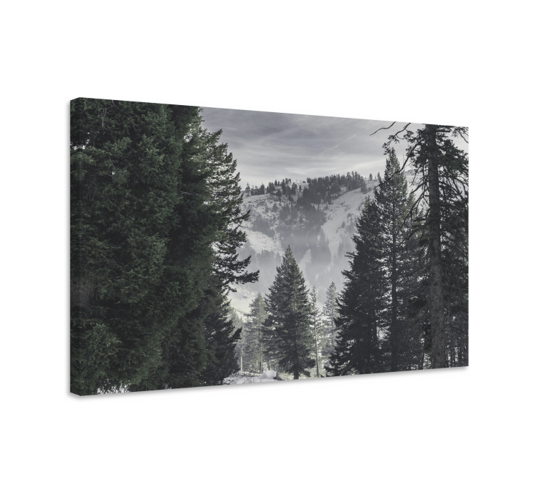 Tableau paysages scène de montagne majestueuse - TenStickers