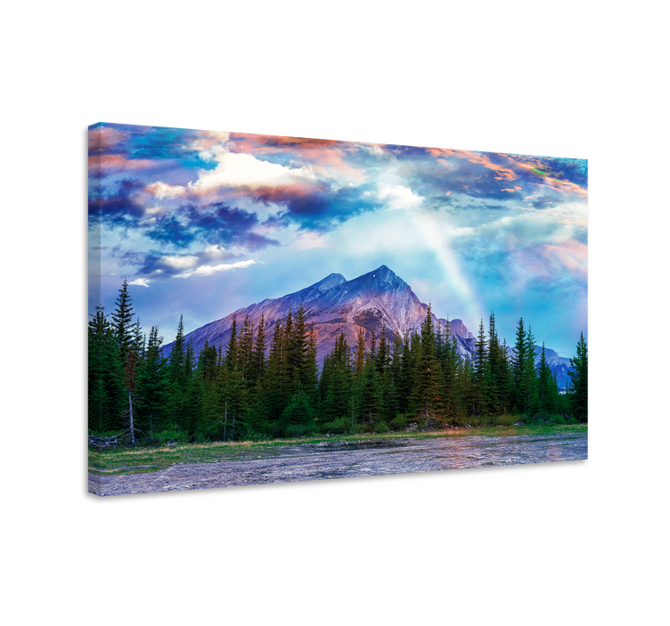 Tableau paysages paysage de montagne grandiose - TenStickers