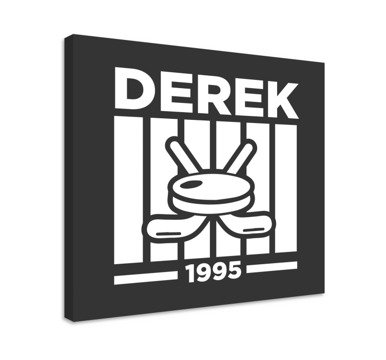 Tableau ados conception de hockey personnalisée - TenStickers