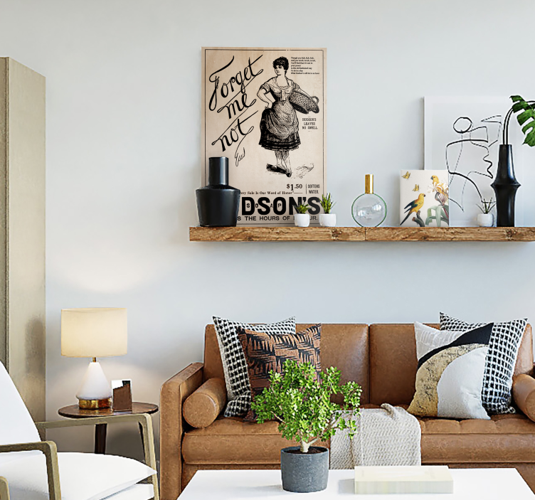 Tableau vintage Affiche publicitaire - TenStickers