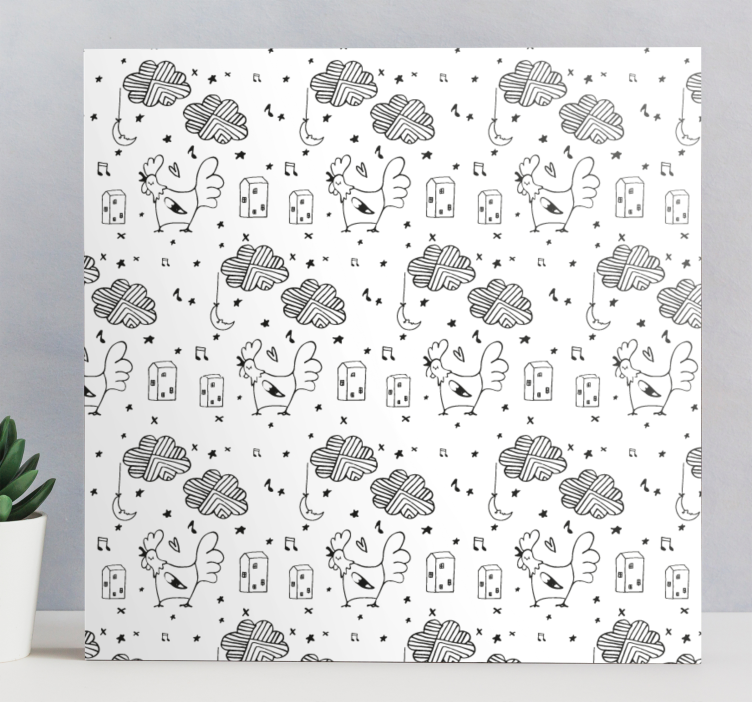 Tableau animaux amis à plumes charmants - TenStickers