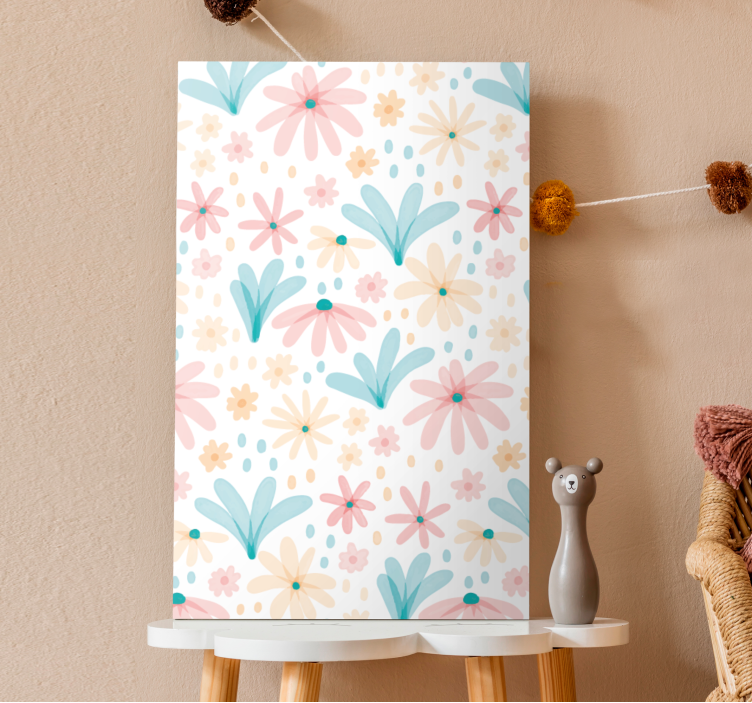 Tableau fleurs et plantes motif floral - TenStickers