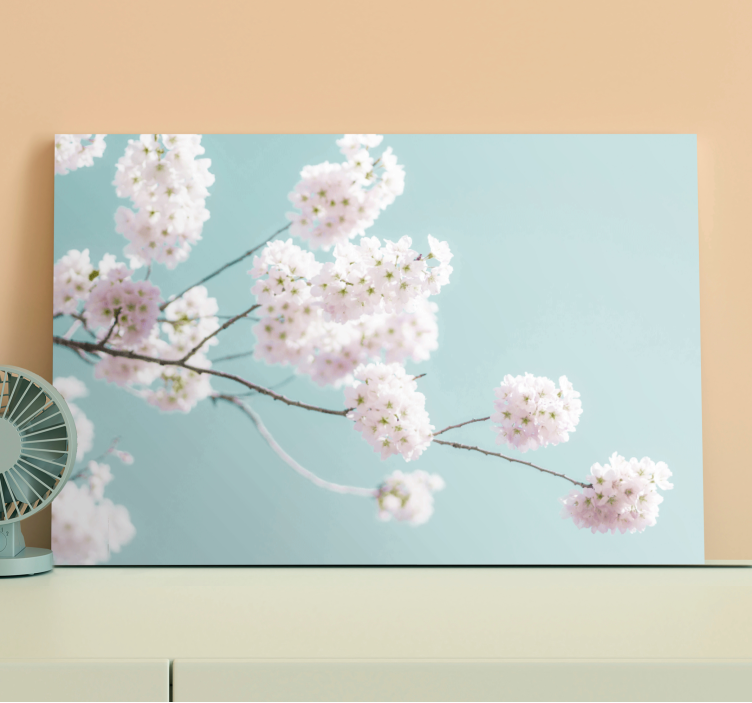 Tableau fleurs et plantes tige de fleur sakura - TenStickers