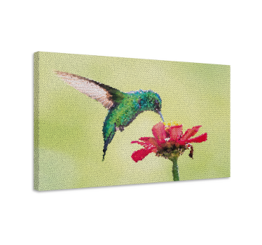 Mosaique tableau Mosaïque oiseaux colorés - TenStickers