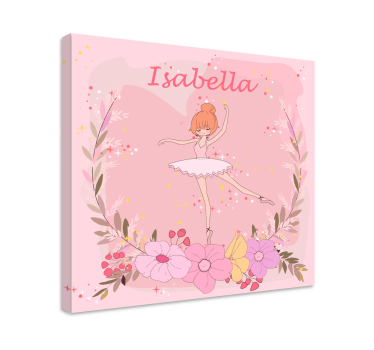 Tableau danseuse étoiles avec nom - TenStickers