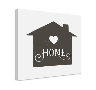 Tableau citation expression sincère pour la maison - TenStickers