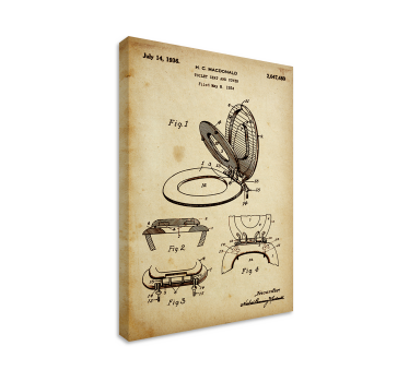 Tableau pour salle de bain Ancien - TenStickers