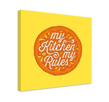 Tableau citation règles de cuisine - TenStickers