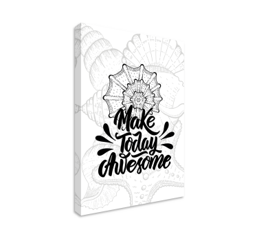 Tableau citation rendez aujourd'hui génial - TenStickers