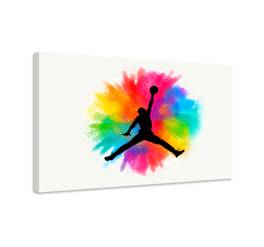 Tableau décoratif Michael jordan cool basket - TenStickers