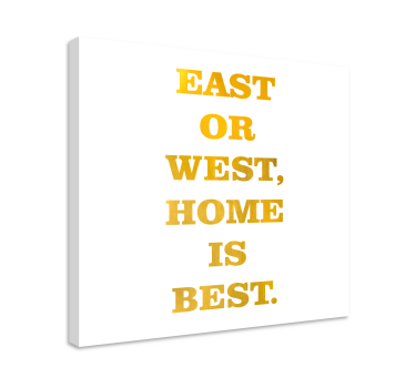 Tableau citation est ou ouest - TenStickers