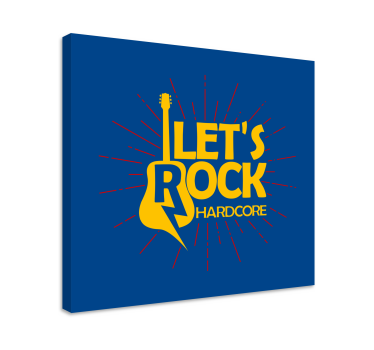 Tableau musique design inspiré de la guitare - TenStickers