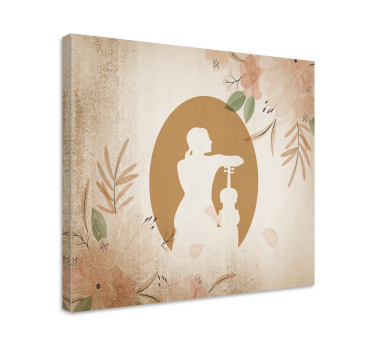 Tableau musique musicien gracieux - TenStickers