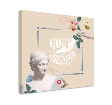 Tableau citation vous êtes incroyable - TenStickers