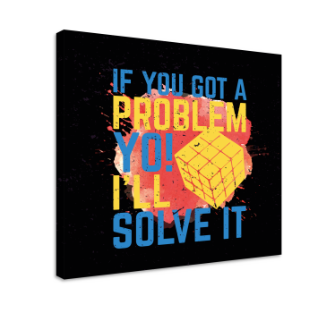 Tableau citation cube rubik - TenStickers