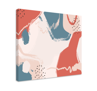 Tableau musique formes de mélodies abstraites - TenStickers