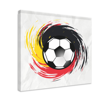 Tableau décoration murale la belgique foot - TenStickers