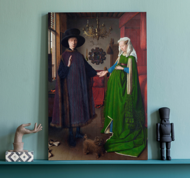 Tableau art Les Époux Arnolfini  - TenStickers