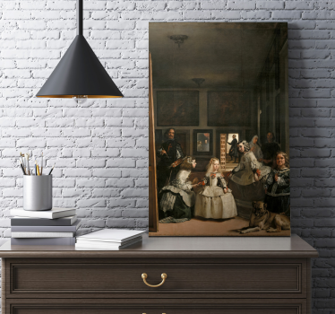 Tableau art Les Ménines de Vélasquez - TenStickers