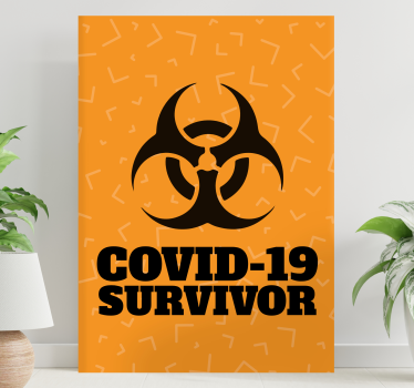 Tableau citation déclaration de survivant - TenStickers