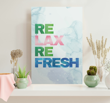 Tableau citation détente renouveau inspiration - TenStickers