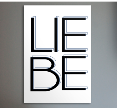 Tableau citation expression typographique - TenStickers