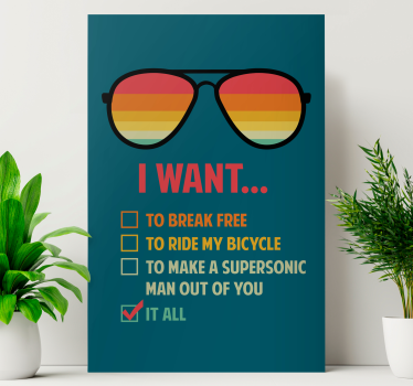 Tableau citation je veux de la motivation - TenStickers