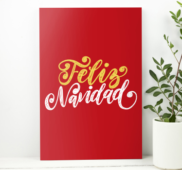 Tableau citation joyeux noël - TenStickers